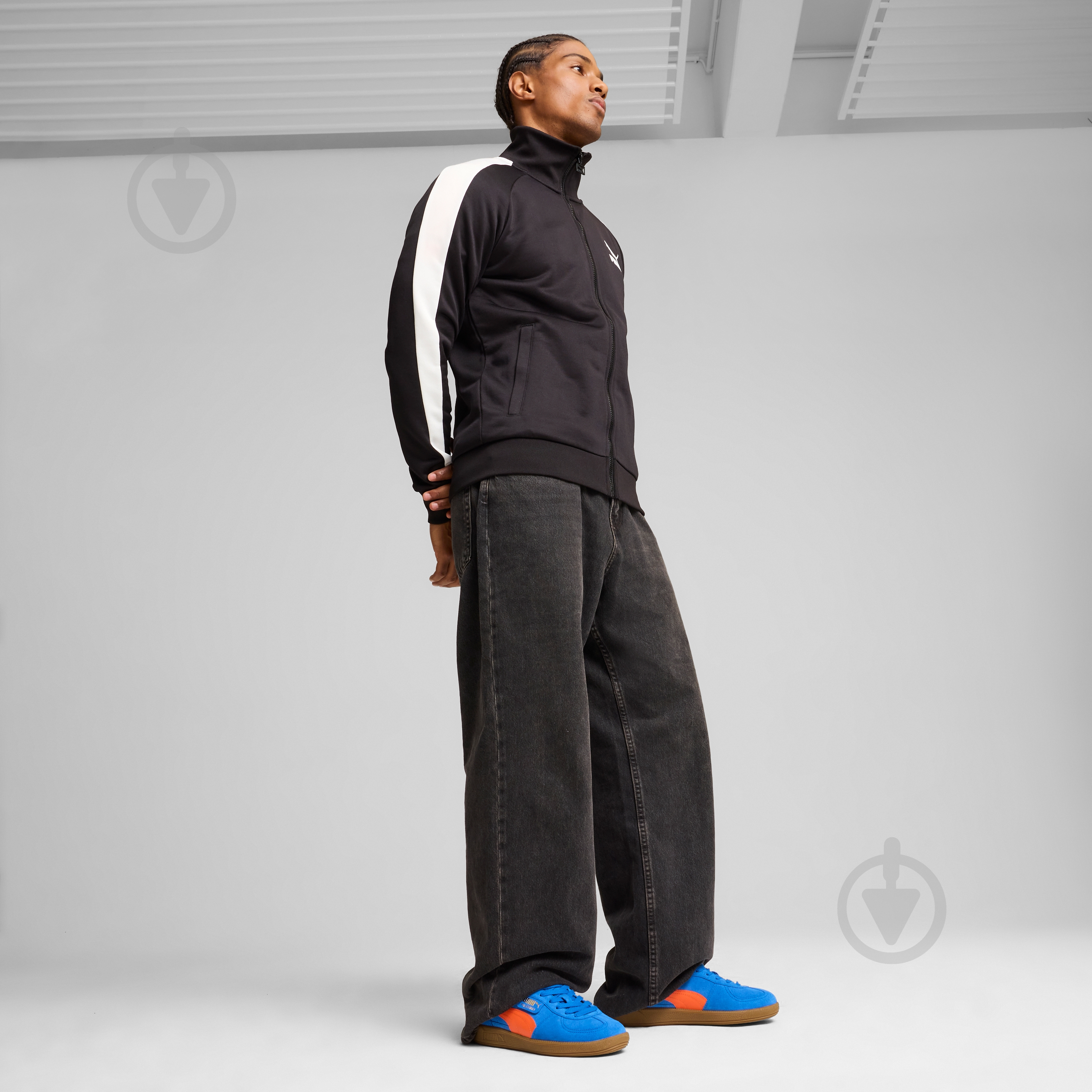 Кеды мужские демисезонные Puma PALERMO 39646325 р.44,5 синие - фото 7 Кеды мужские демисезонные Puma PALERMO 39646325 р.44,5 синие - фото 7