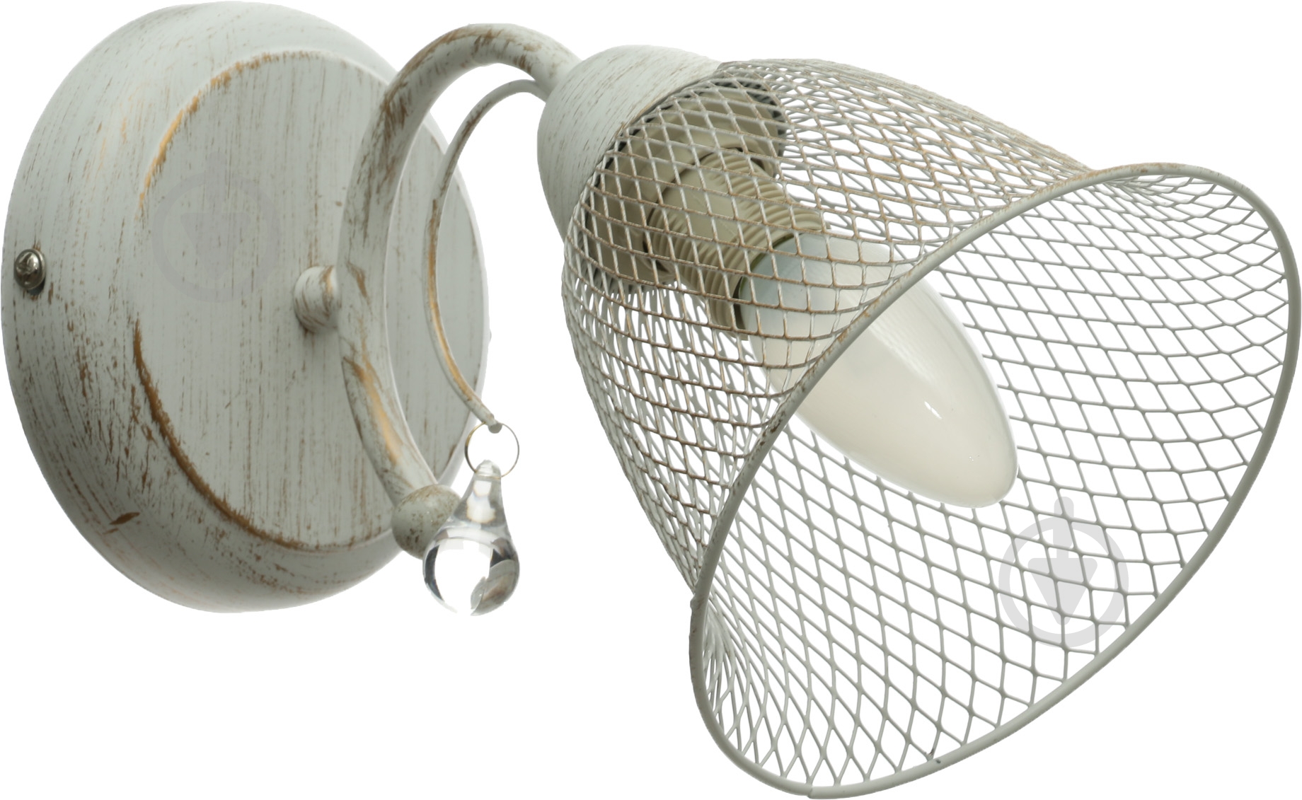 Бра Luce 1x40 Вт E14 белый - фото 1