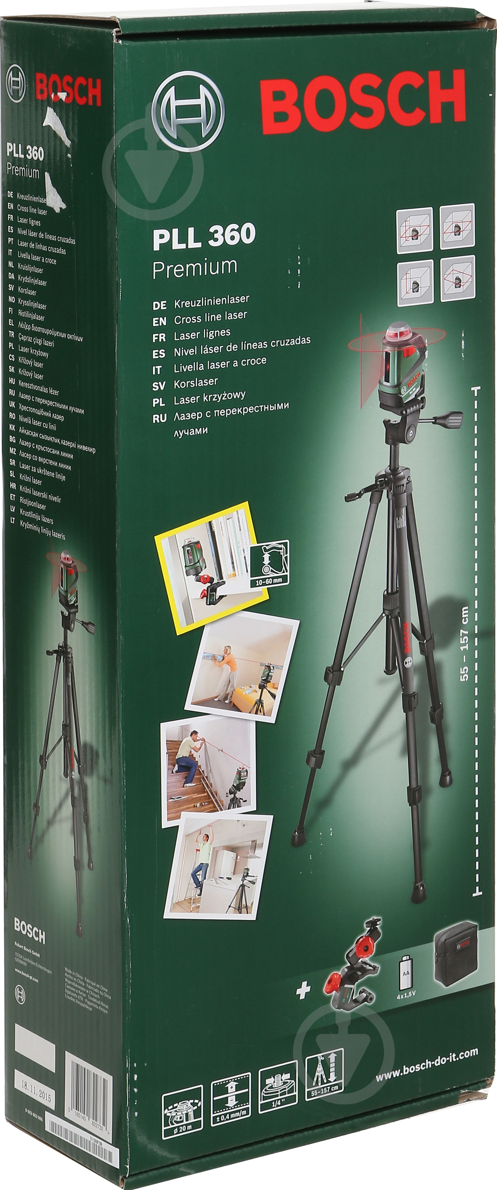 Нівелір лазерний Bosch PLL 360 Premium SET 0603663006 - фото 8