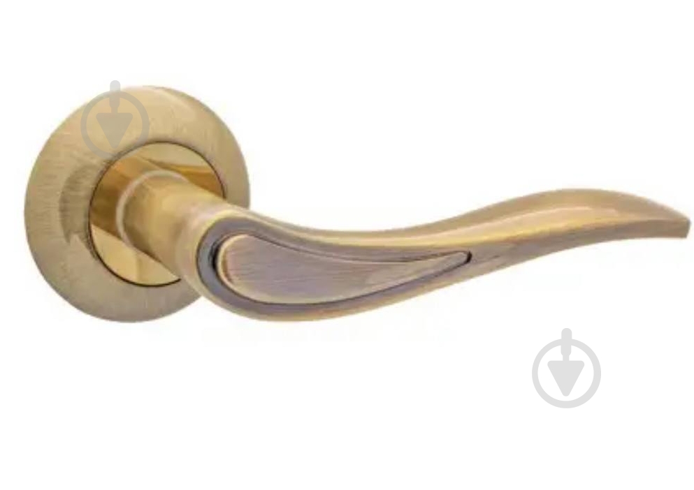 Ручка на розетке Code Deco H-14064-A-AB античная бронза - фото 1 Ручка на розетке Code Deco H-14064-A-AB античная бронза - фото 1