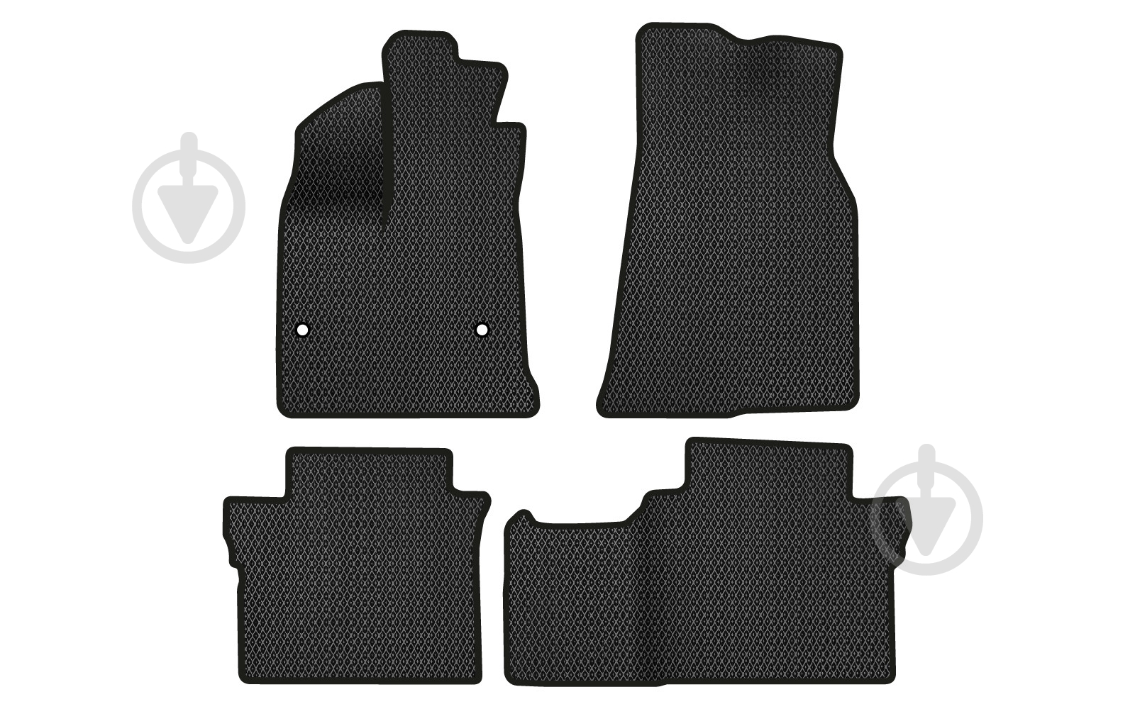 Коврики автомобильные EVAtech BYD E2 2019+ (BD42870PR4AV2RBB) модельные - фото 1