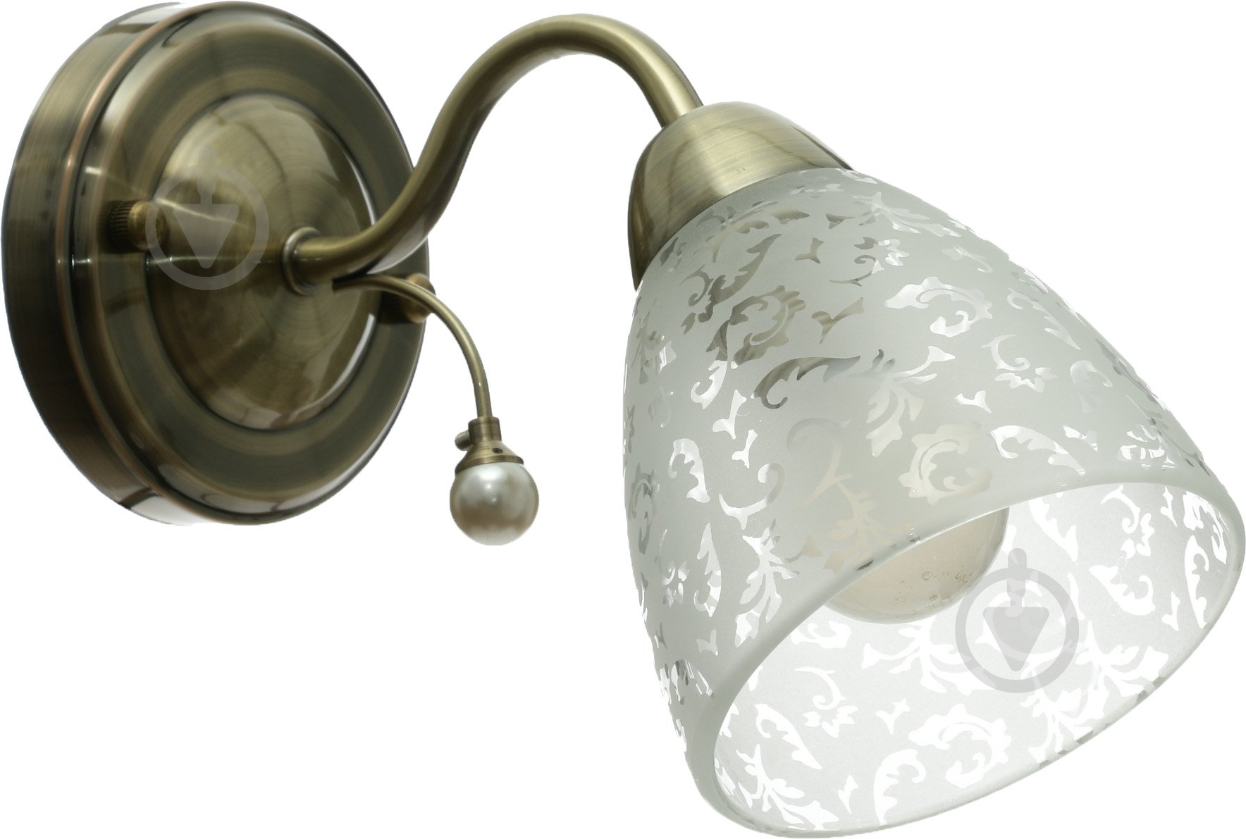 Бра Luce 1x40 Вт E14 латунь - фото 1