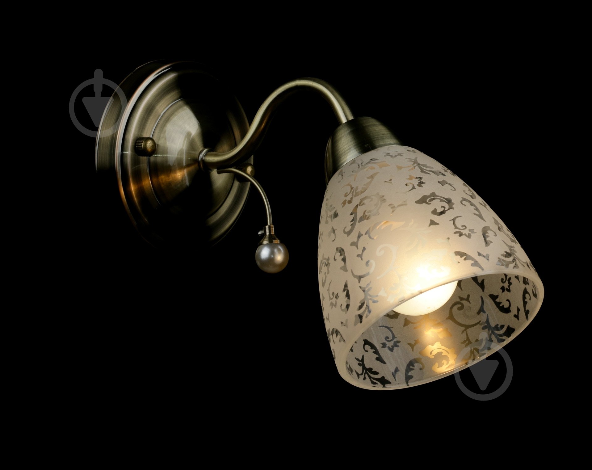 Бра Luce 1x40 Вт E14 латунь - фото 2