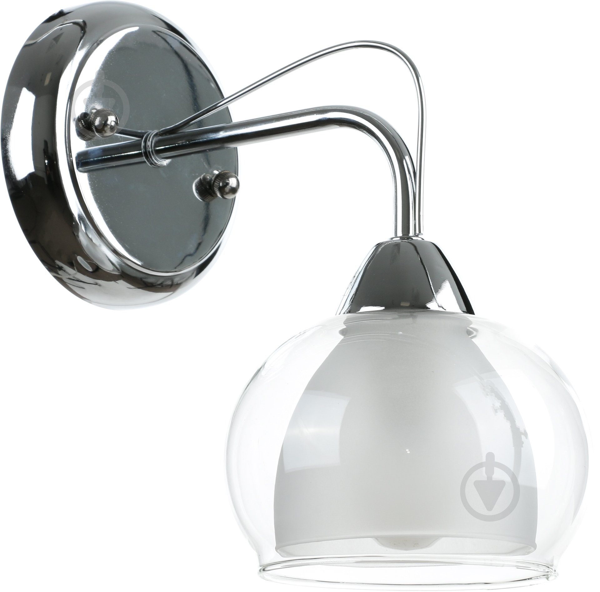 Бра Luce 1x40 Вт E14 хром - фото 1