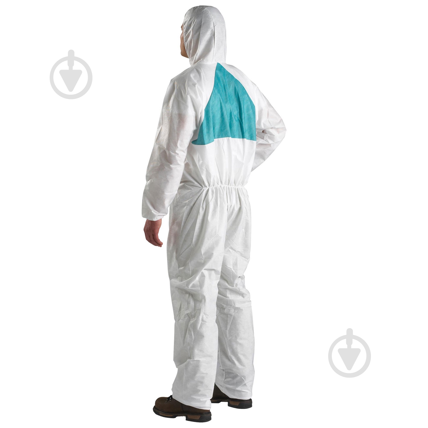 Комбінезон захисний 3M 4520 р. XL 19788 біло-зелений - фото 2 Комбінезон захисний 3M 4520 р. XL 19788 біло-зелений - фото 2