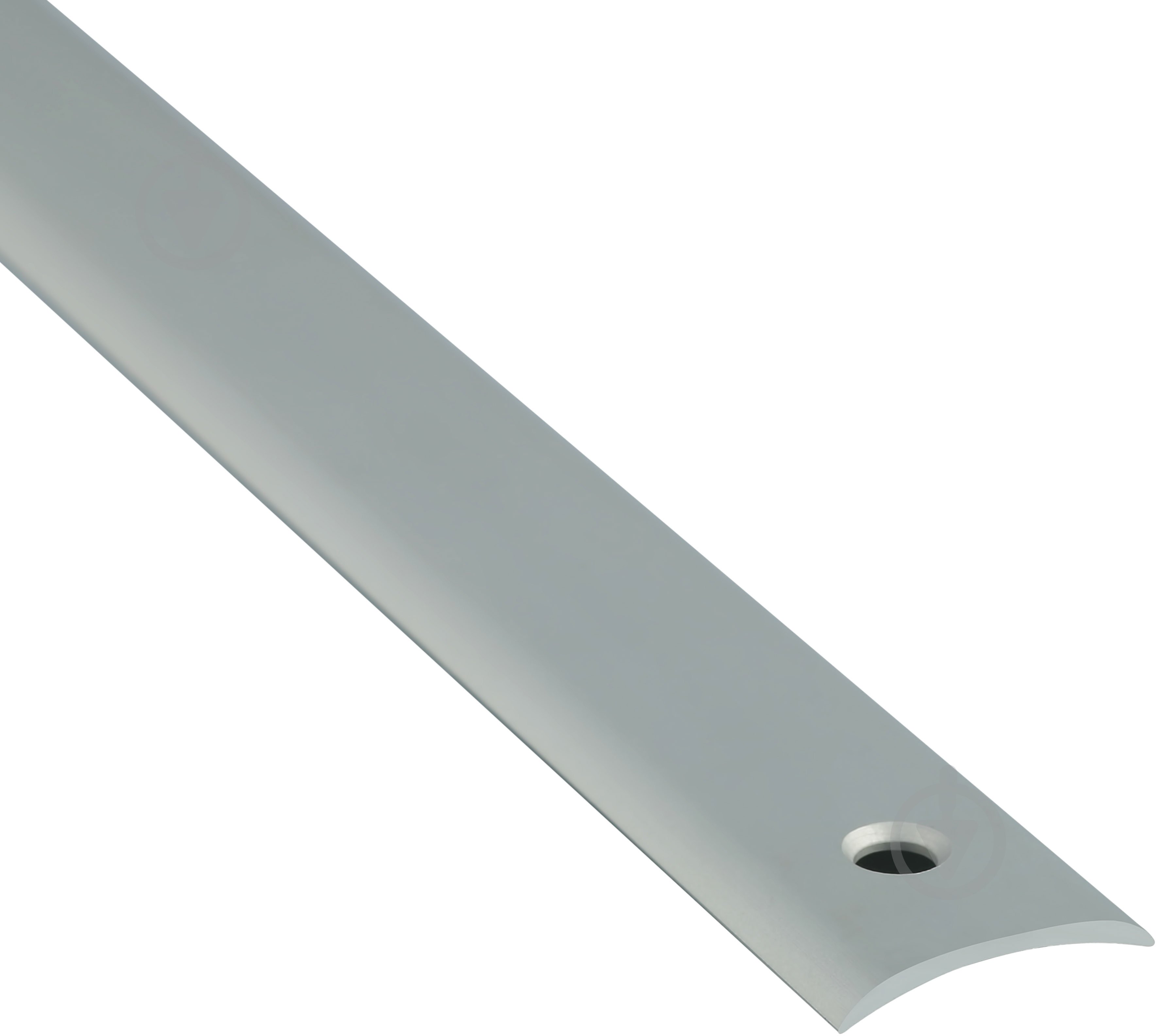 Поріжок алюмінієвий гладкий Braz Line 20х2700 мм срібло BLB-5107-10-0115-З.27 - фото 1
