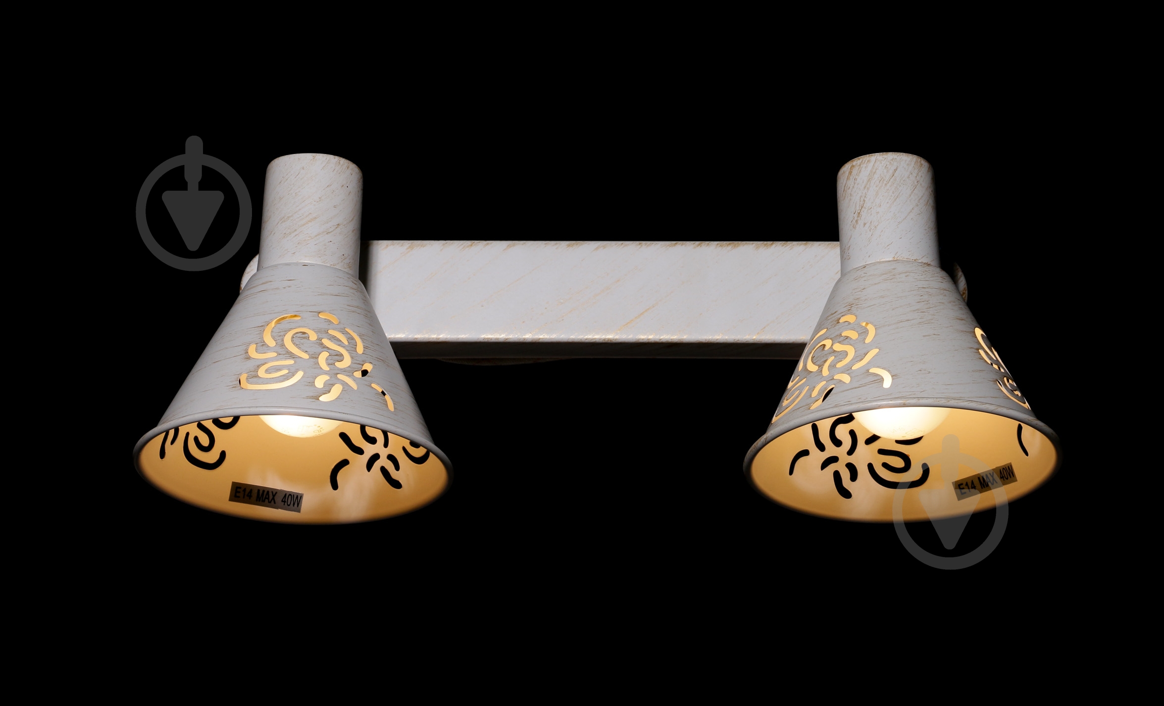 Arte Lamp A5218AP-2WG 2x40 Вт E14 Cono - фото 3 Arte Lamp A5218AP-2WG 2x40 Вт E14 Cono - фото 3