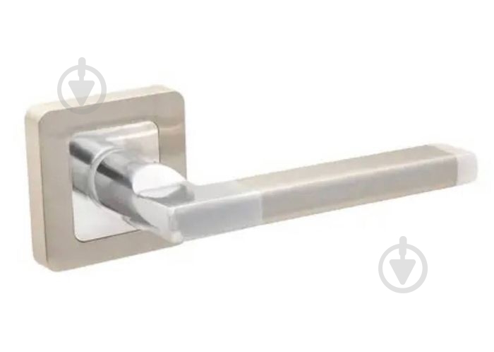 Ручка на розетці Code Deco H-22050-A-NIS/CR нікель - фото 1 Ручка на розетці Code Deco H-22050-A-NIS/CR нікель - фото 1