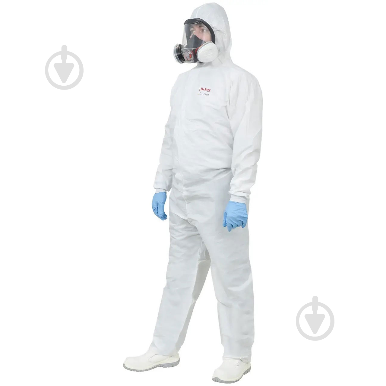 Комбінезон захисний BeSafe EXPERT (PP+microPE+SMS) р. 3XL 6780 білий - фото 1