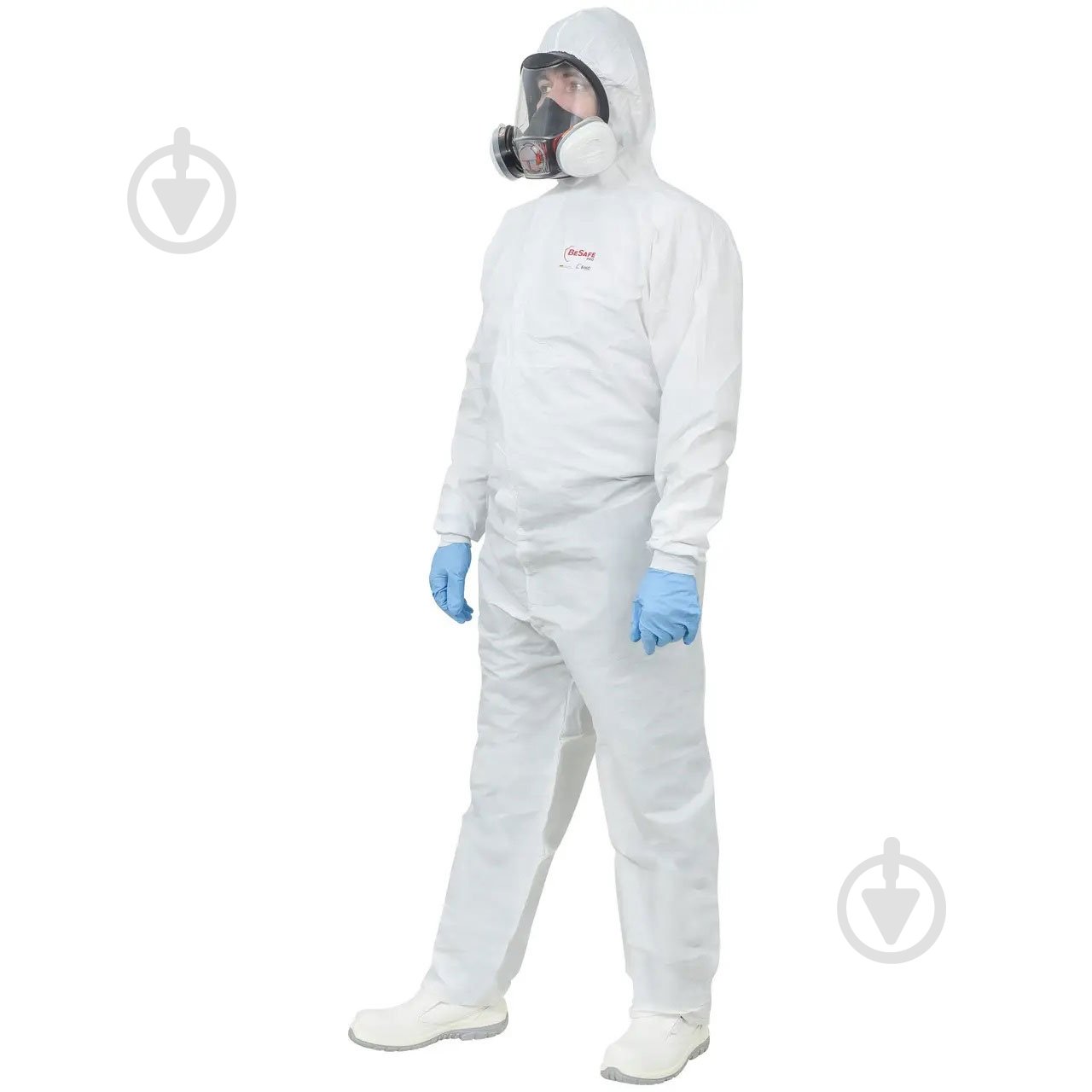 Комбінезон захисний BeSafe EXPERT (PP+microPE+SMS) р. M 6780 білий - фото 1