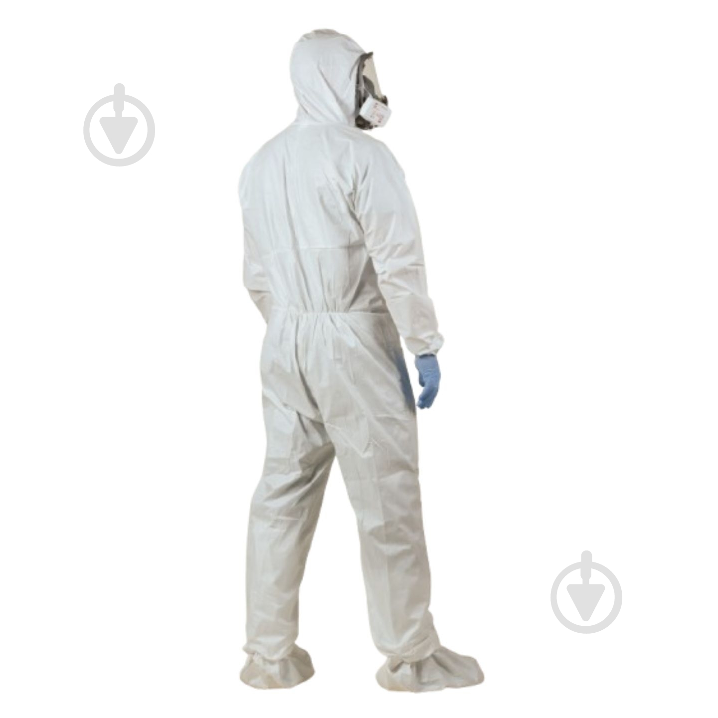 Комбінезон захисний BeSafe Master (PP+microPE) від пилу, бруду, інфекцій р. 4XL 6779 білий - фото 2