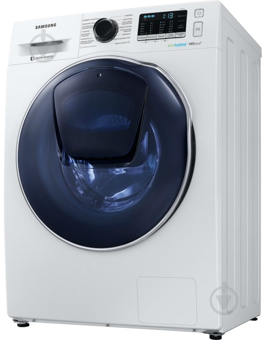 Стиральная машина с сушкой Samsung WD80K52E0ZW/UA - фото 3 Стиральная машина с сушкой Samsung WD80K52E0ZW/UA - фото 3