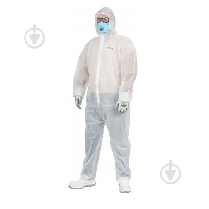 Комбінезон захисний ВeSafePro STANDARD (PP) р. 4XL 6777 білий - фото 1 Комбінезон захисний ВeSafePro STANDARD (PP) р. 4XL 6777 білий - фото 1