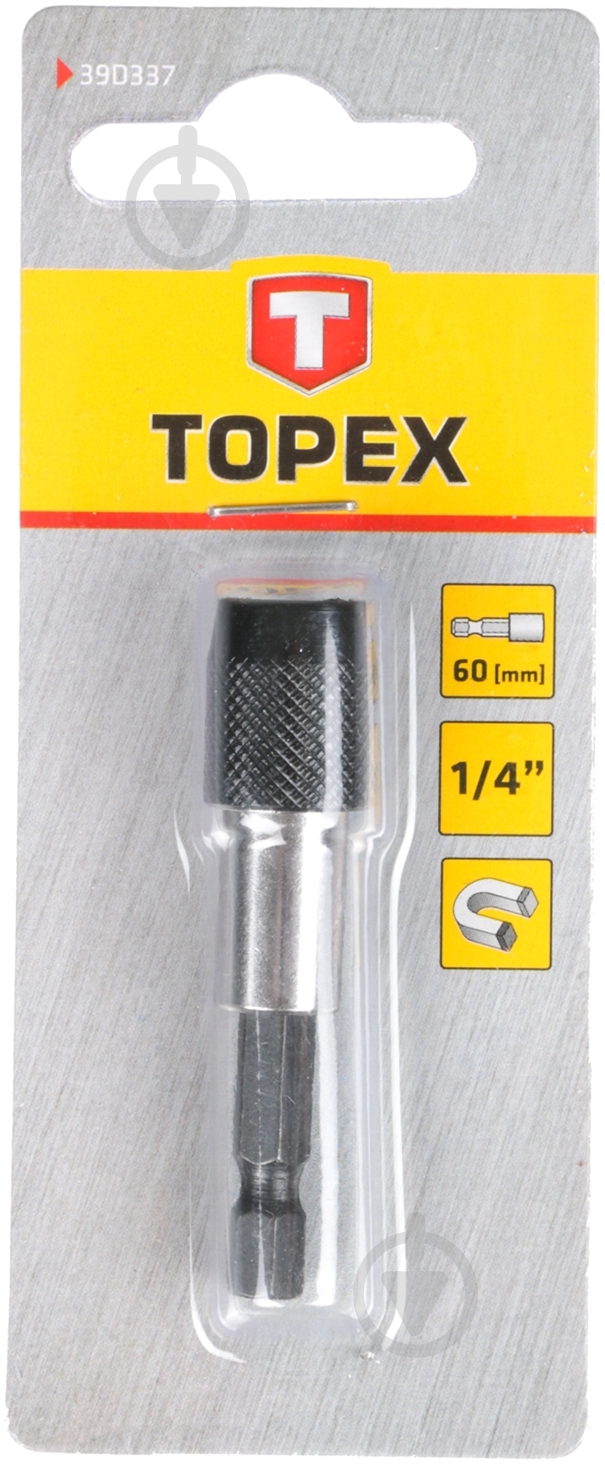 Тримач біт Topex 60 мм 39D337 - фото 3