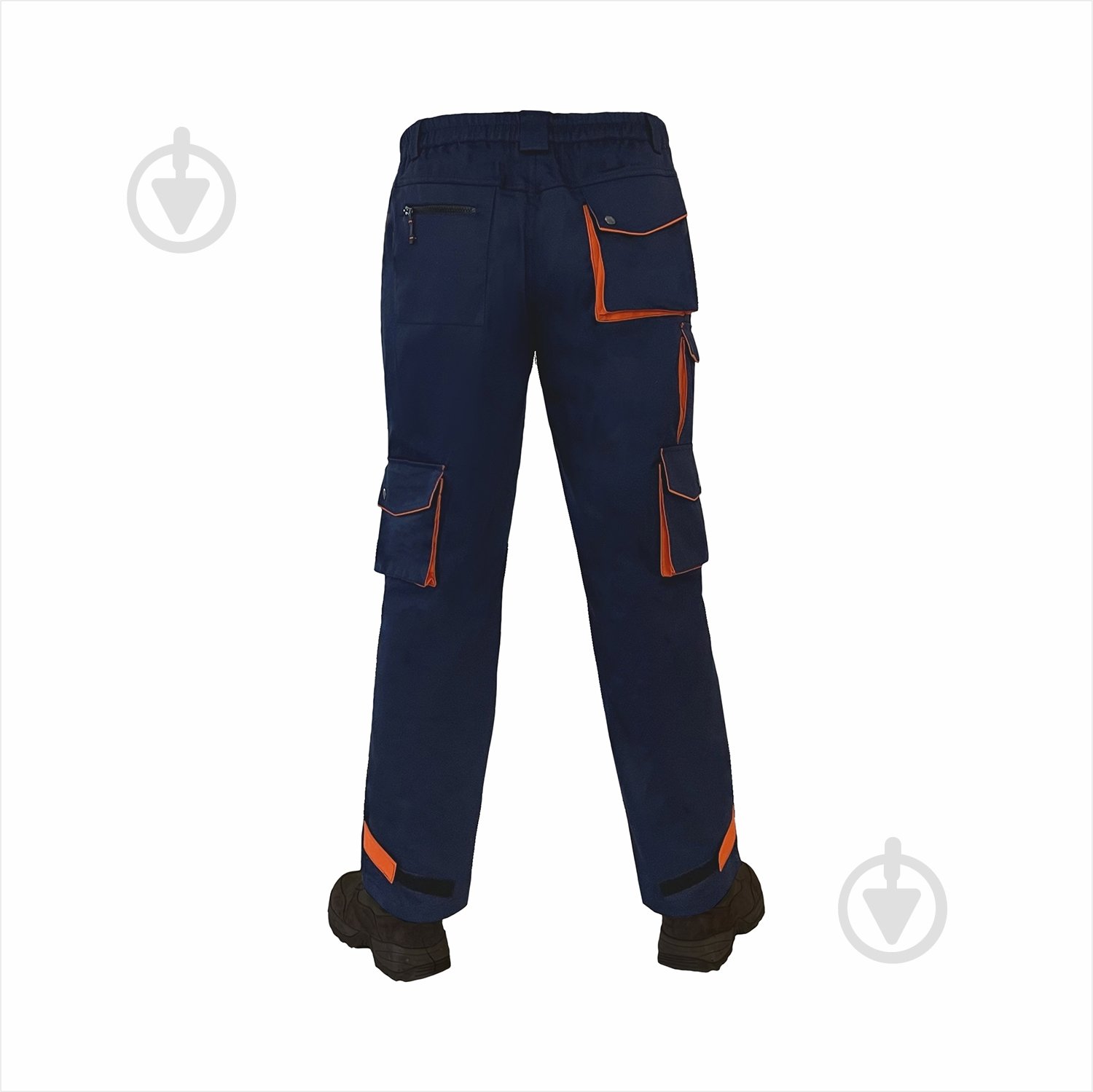 Брюки рабочие Trident Декстер р. L 48-50 рост 3-4 TRIDENT темно-синий с оранжевым - фото 2 Брюки рабочие Trident Декстер р. L 48-50 рост 3-4 TRIDENT темно-синий с оранжевым - фото 2