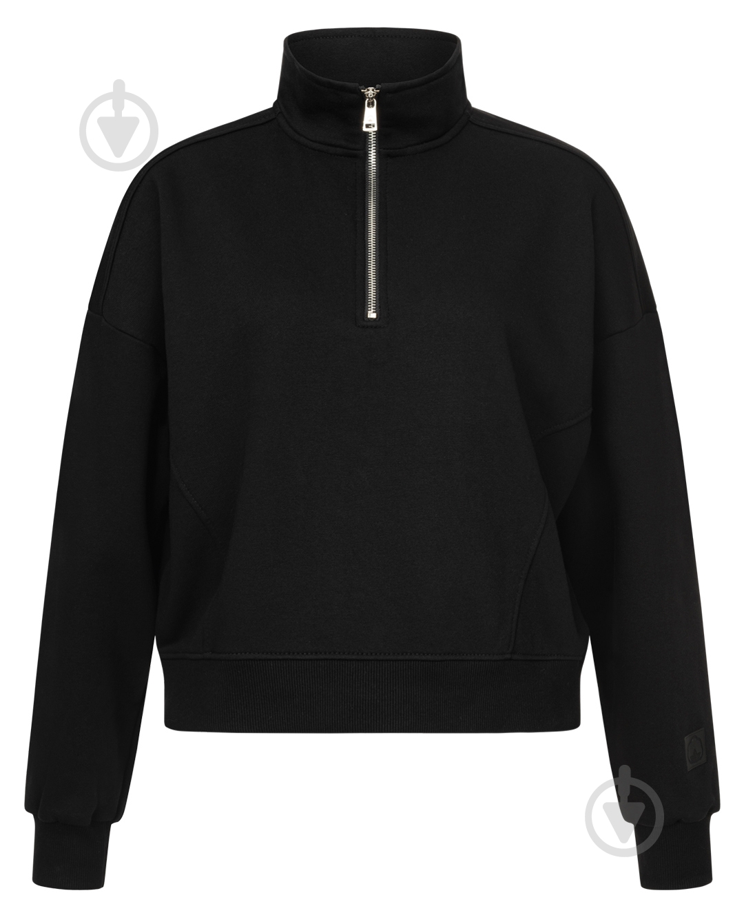 Джемпер BAVOVNA ESS HALF ZIP FT BVNW110-010 р.M черный - фото 1