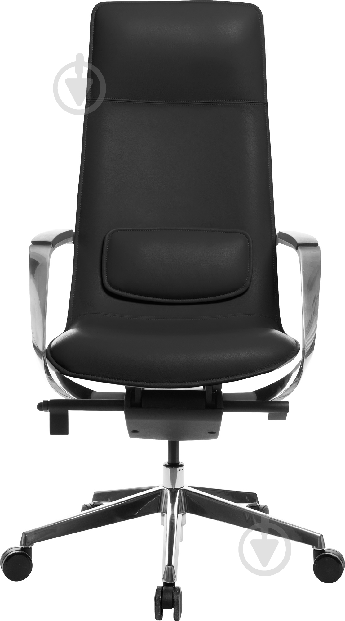 Кресло GT Racer X-003A LEATHER черный - фото 2