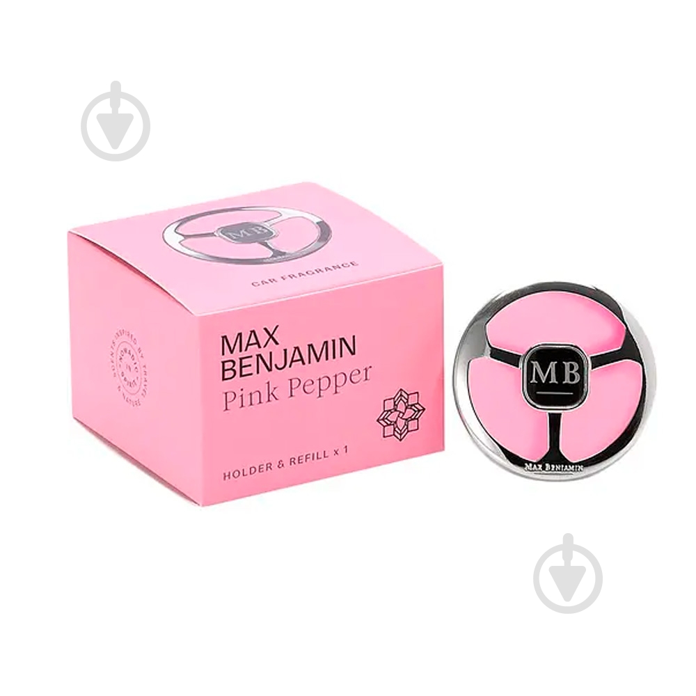 Ароматизатор на дефлектор Max Benjamin Pink Pepper - фото 1 Ароматизатор на дефлектор Max Benjamin Pink Pepper - фото 1