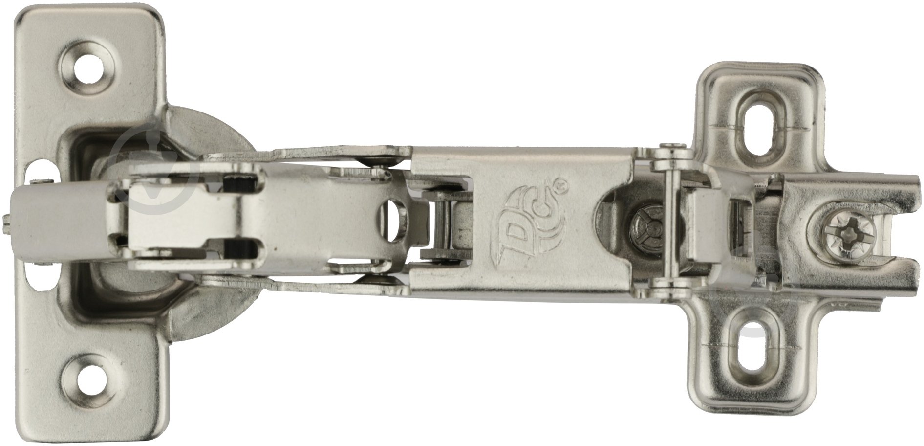 Петля накладная DC 165° SLIDE ON трансформер с монтажной планкой без доводчика - фото 2