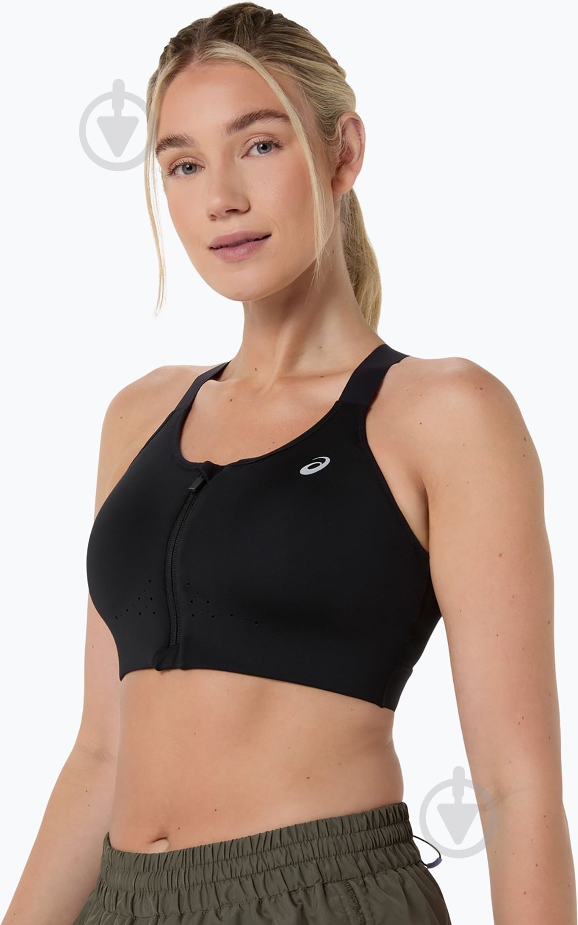 Бра Asics ROAD COMBINATION ZIP BRA 2012D369-001 р.80B черный - фото 6