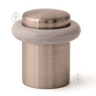 Стопор дверной Apecs DS-0013 никель - фото 1