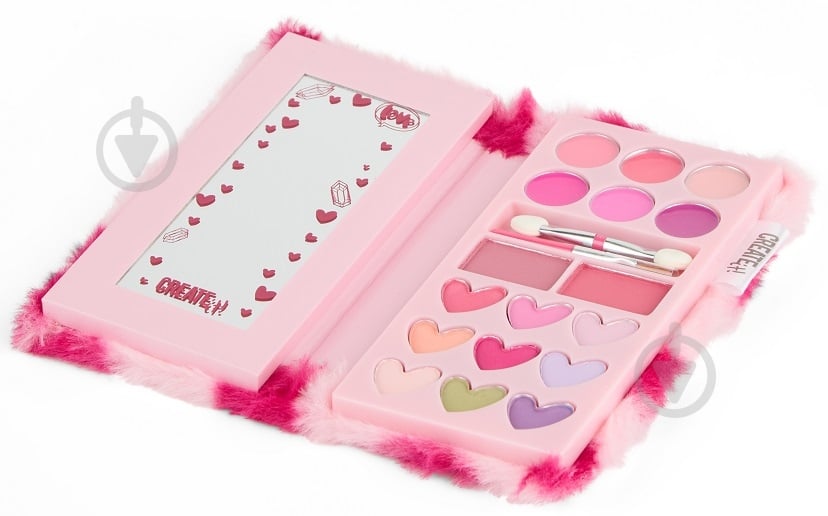 Набор детской декоративной косметики CREATE IT! LOVE Пушистая палетка ,84590 - фото 2 Набор детской декоративной косметики CREATE IT! LOVE Пушистая палетка ,84590 - фото 2