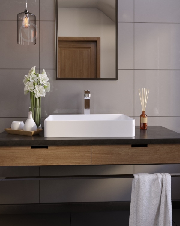 Умывальник Koller Pool KVADRO 600х405 мм - фото 3