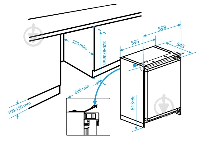 Встраиваемая морозильная камера Beko BU 1201 - фото 3 Встраиваемая морозильная камера Beko BU 1201 - фото 3