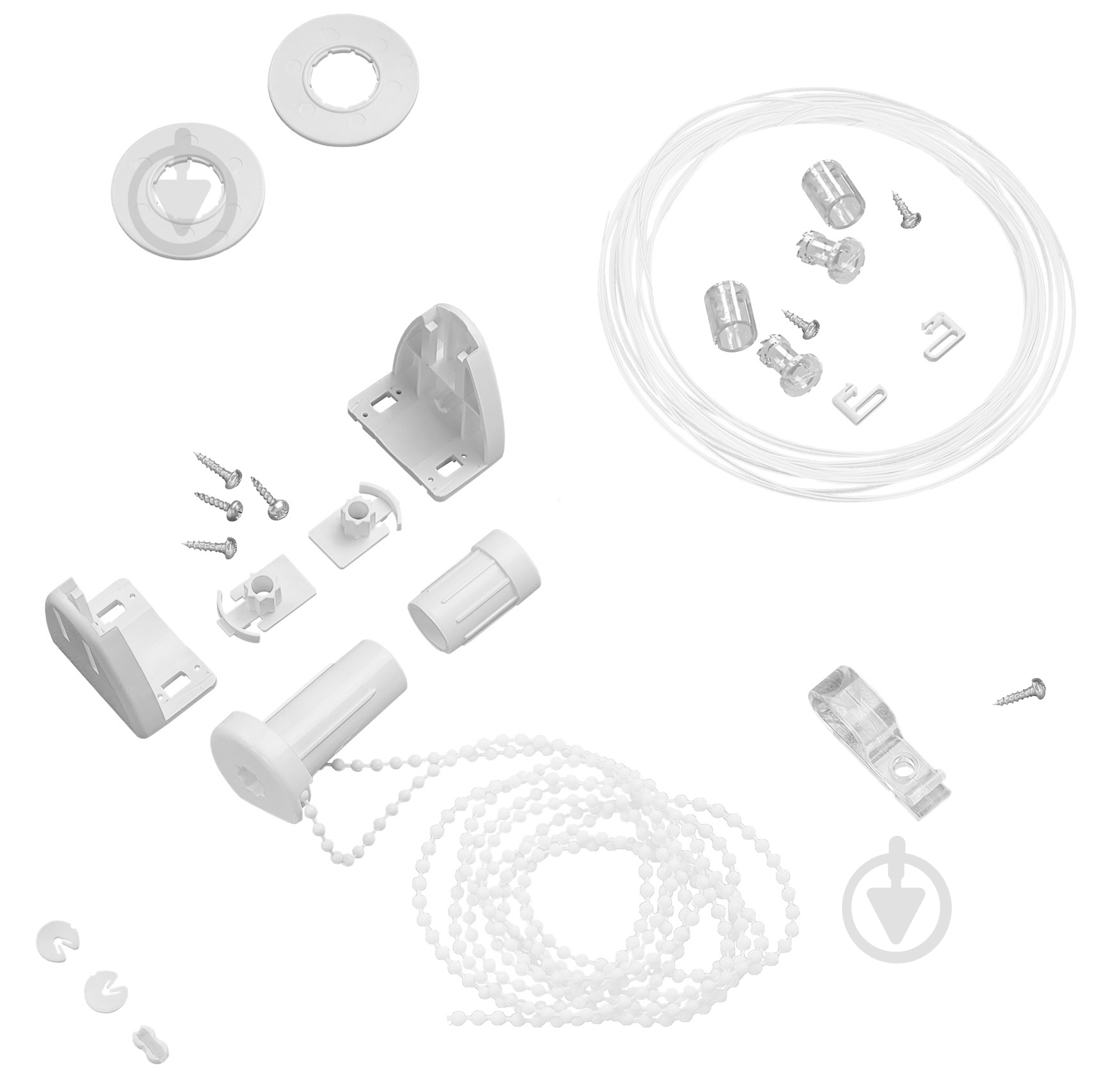 Ролета blackout мини Rollotex MIRACLE с фиксацией под наклон белая 55x150 см - фото 5 Ролета blackout мини Rollotex MIRACLE с фиксацией под наклон белая 55x150 см - фото 5