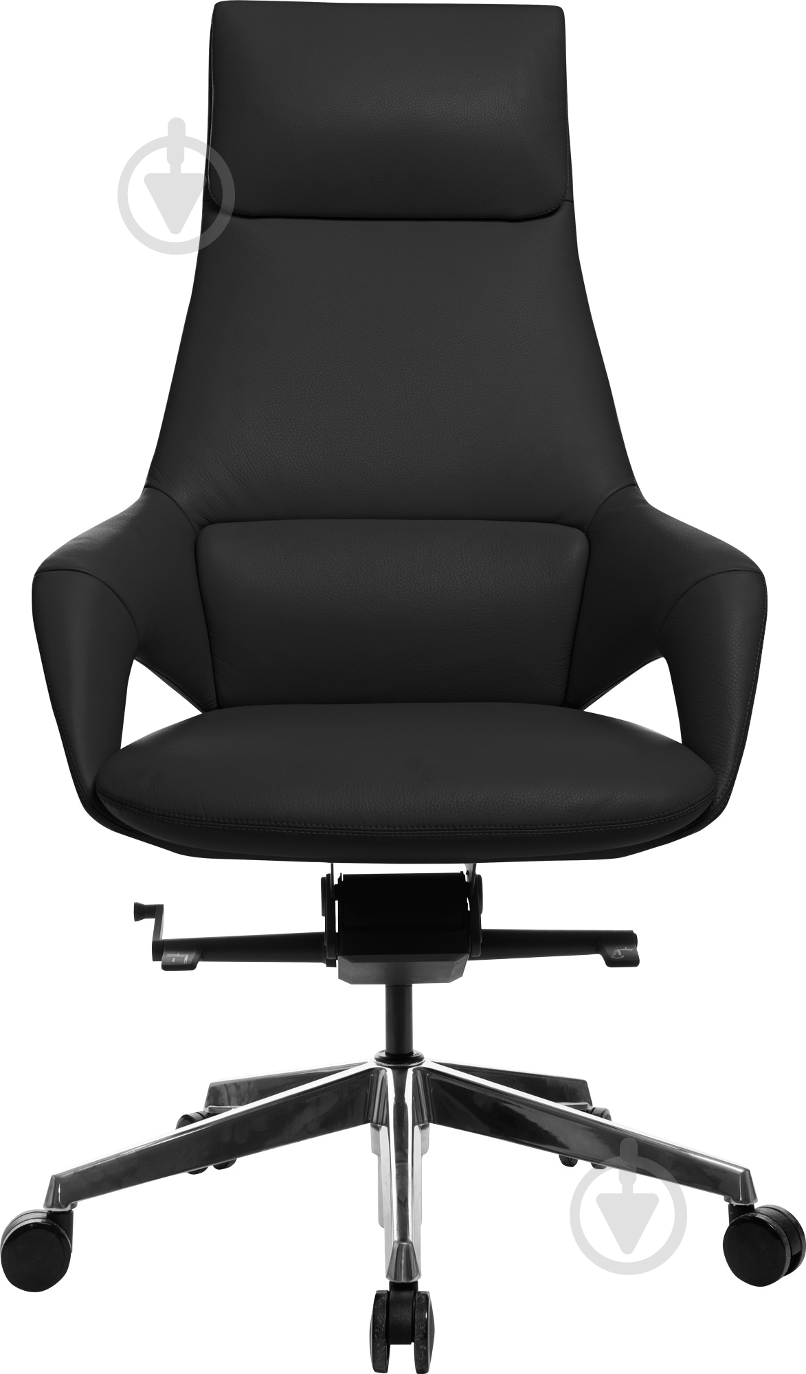 Кресло GT Racer X-005A LEATHER черный - фото 2 Кресло GT Racer X-005A LEATHER черный - фото 2
