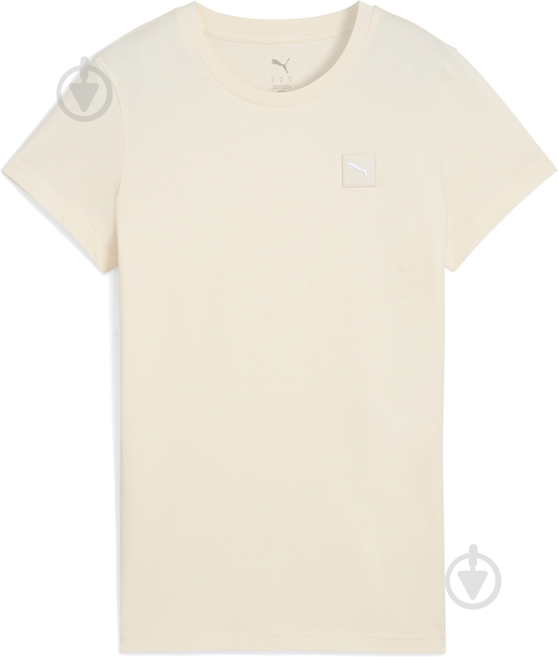 Футболка Puma ESS ELEVATED TEE 68501699 р.M бежевый - фото 1