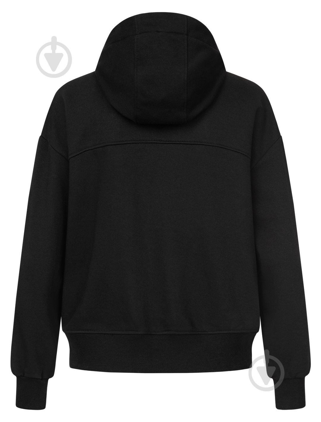 Джемпер BAVOVNA ESS FZ HOODIE FT BVNW109-010 р.S черный - фото 2