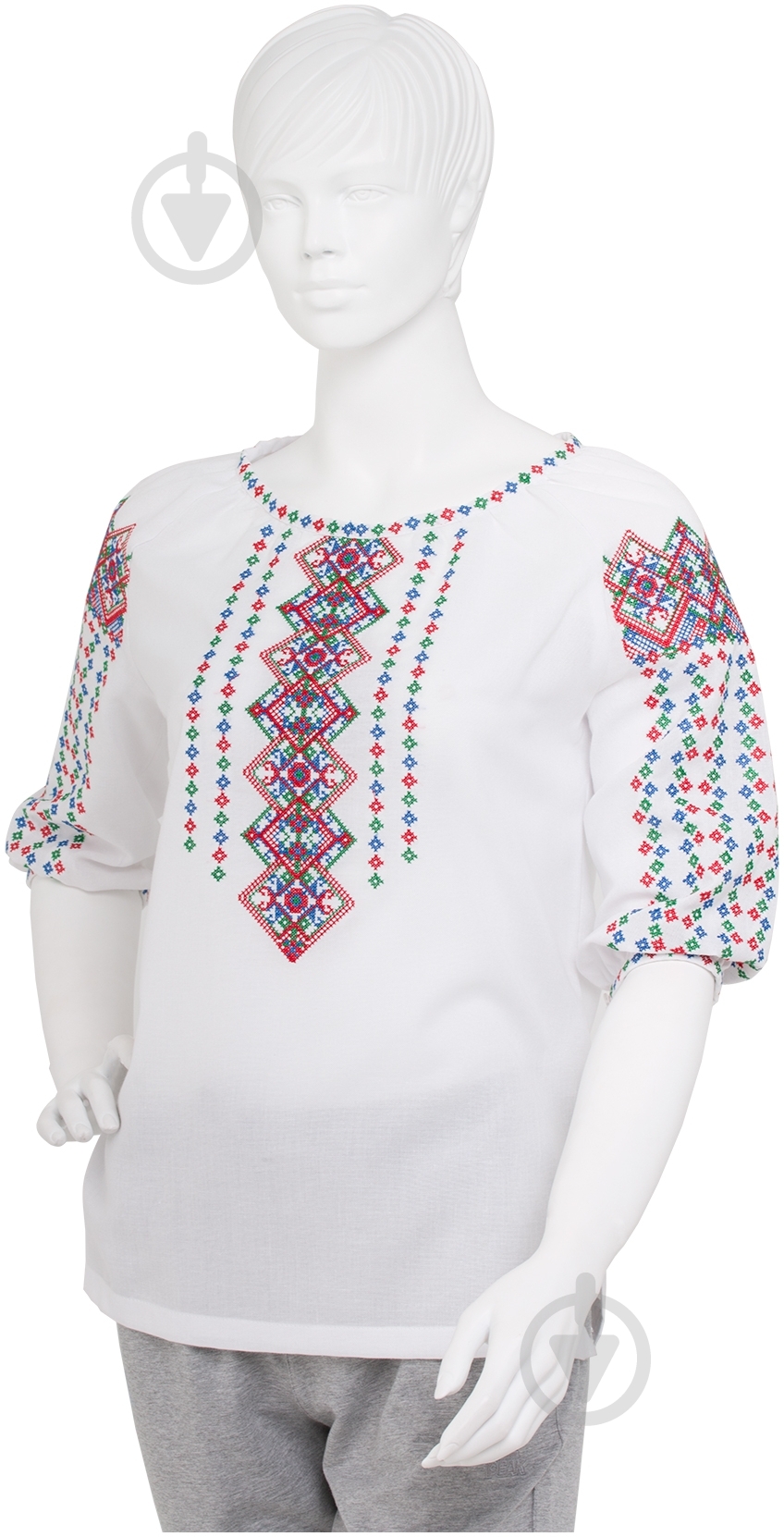Вышиванка Эдельвика р. 50 белый 838-14/09 - фото 2