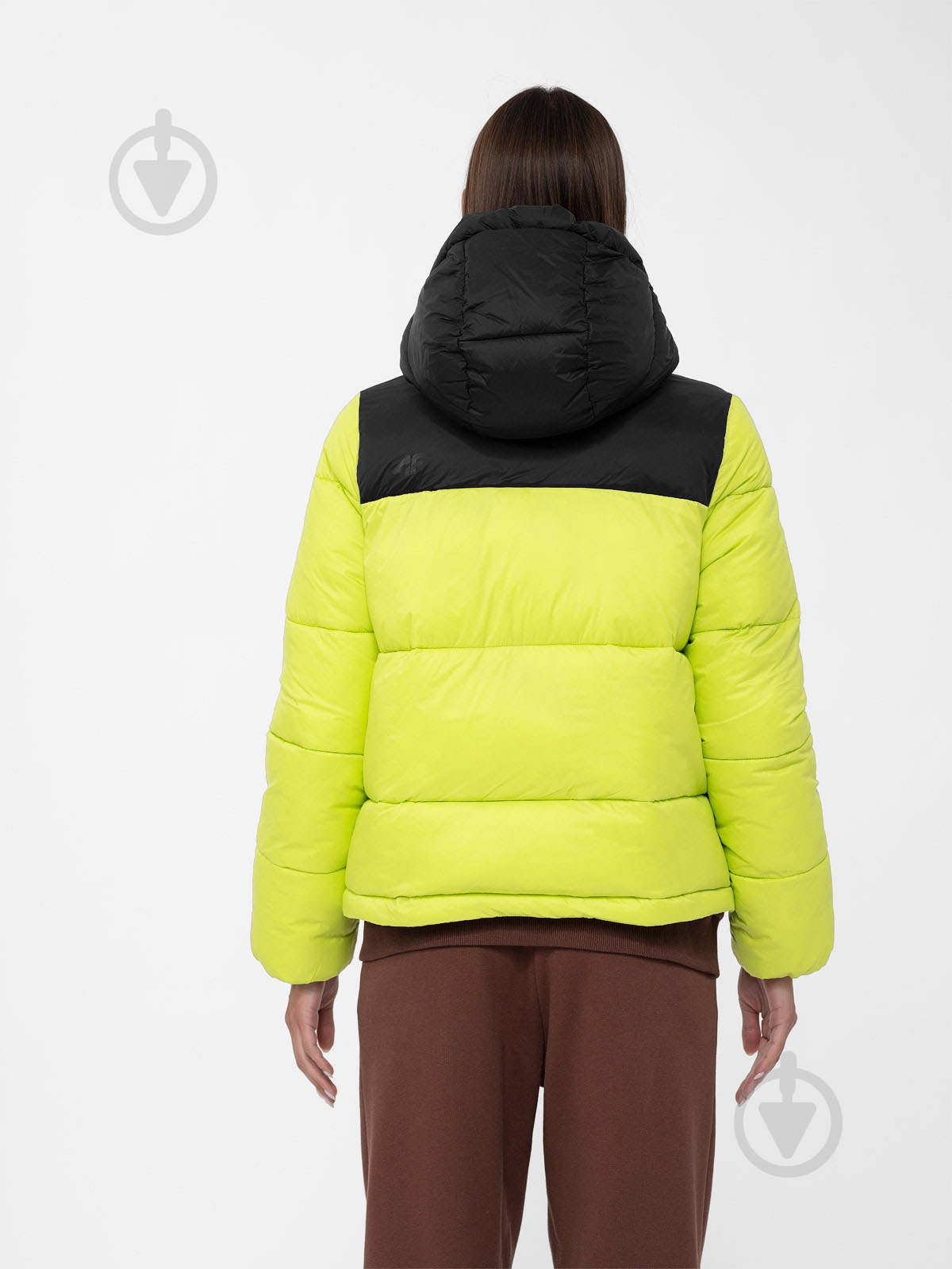 Пуховик женский 4F DOWN JACKET F230 4FAW23TDJAF230-45S р.2XL желтый - фото 2 Пуховик женский 4F DOWN JACKET F230 4FAW23TDJAF230-45S р.2XL желтый - фото 2