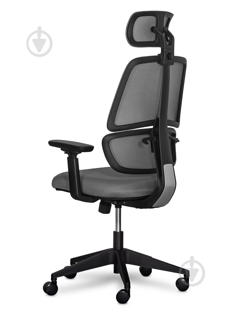 Крісло Mealux Leo Air Dark Grey (Y-543 KBG) сірий - фото 11 Крісло Mealux Leo Air Dark Grey (Y-543 KBG) сірий - фото 11