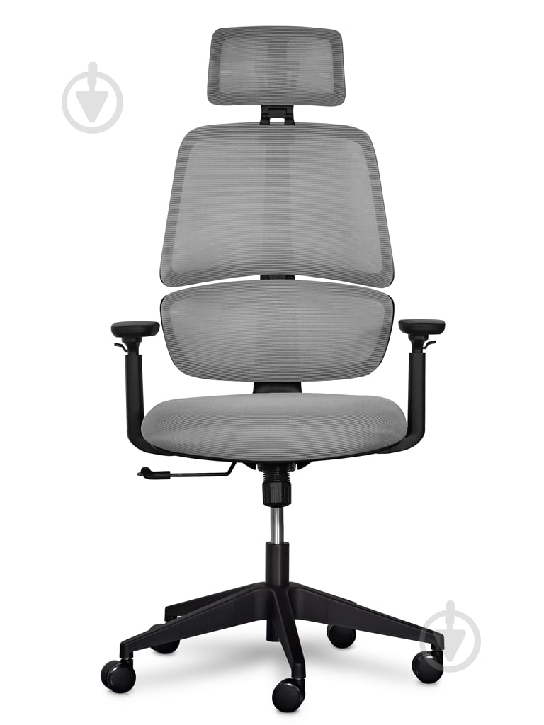 Крісло Mealux Leo Air Dark Grey (Y-543 KBG) сірий - фото 5 Крісло Mealux Leo Air Dark Grey (Y-543 KBG) сірий - фото 5