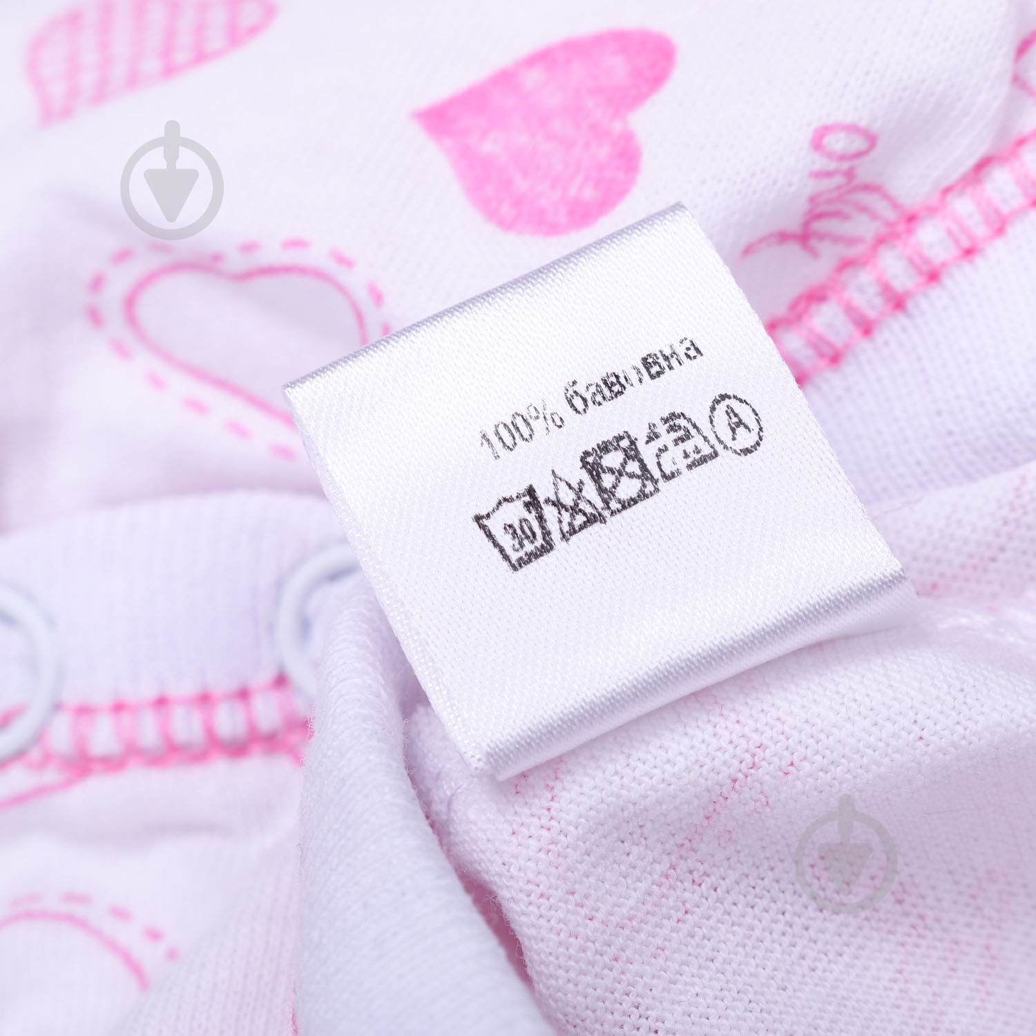 Боди для девочки Фламинго 44 159-127 р.68 белый с рисунком - фото 4