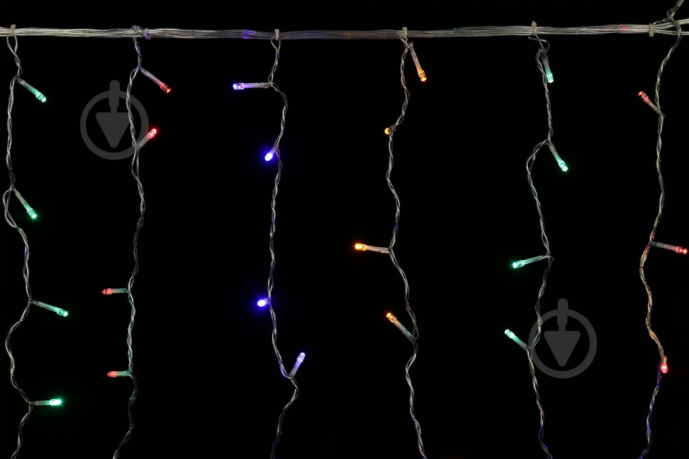 Электрогирлянда-штора Феєрія разноцветная встроенный светодиод (LED) 200 ламп 2 м - фото 7