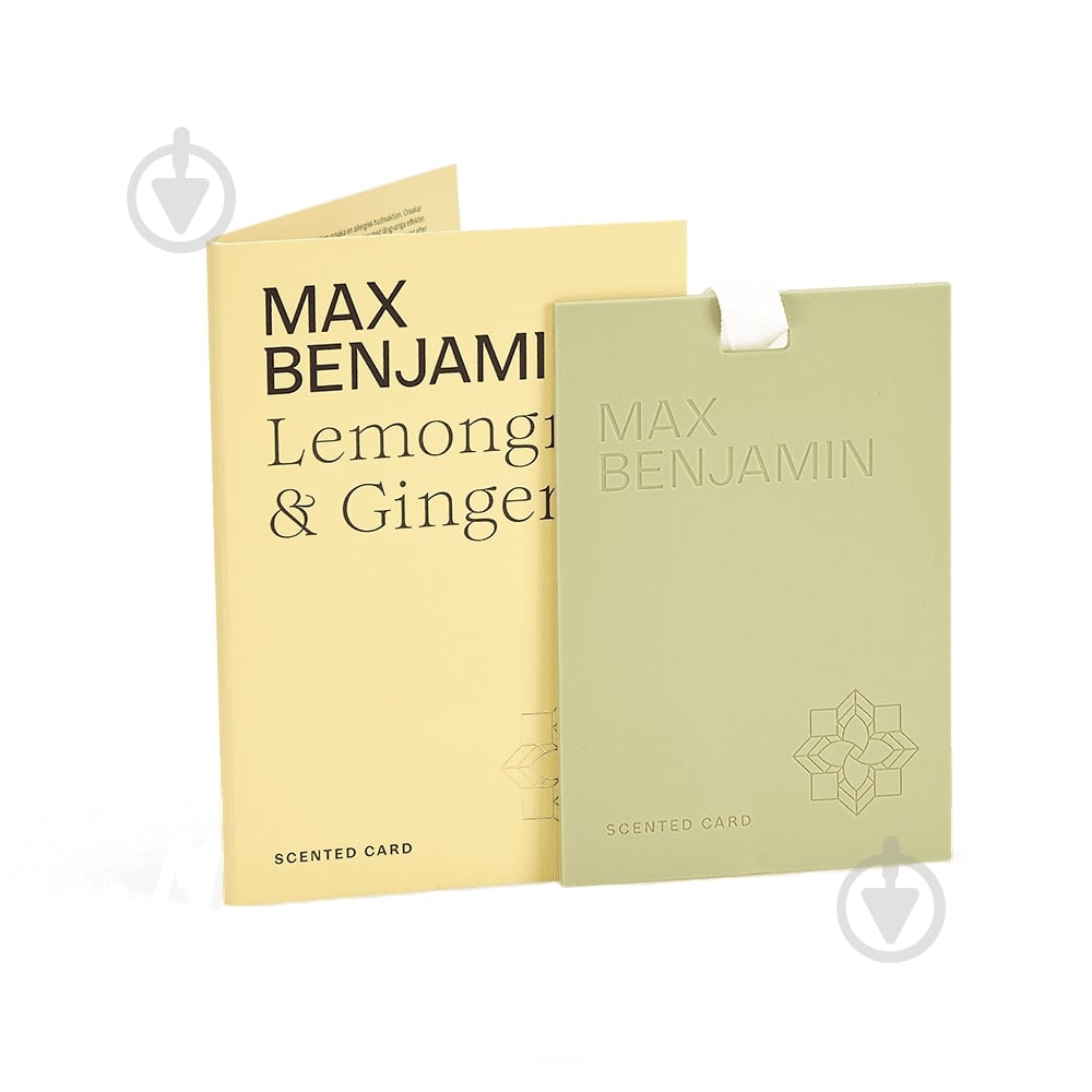 Ароматизатор подвесной Max Benjamin Lemongrass and Ginger - фото 1