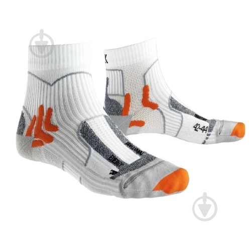Шкарпетки X-Socks Marathon Energy XS-RS10S19U-W002 р.45-47 білий - фото 1 Шкарпетки X-Socks Marathon Energy XS-RS10S19U-W002 р.45-47 білий - фото 1