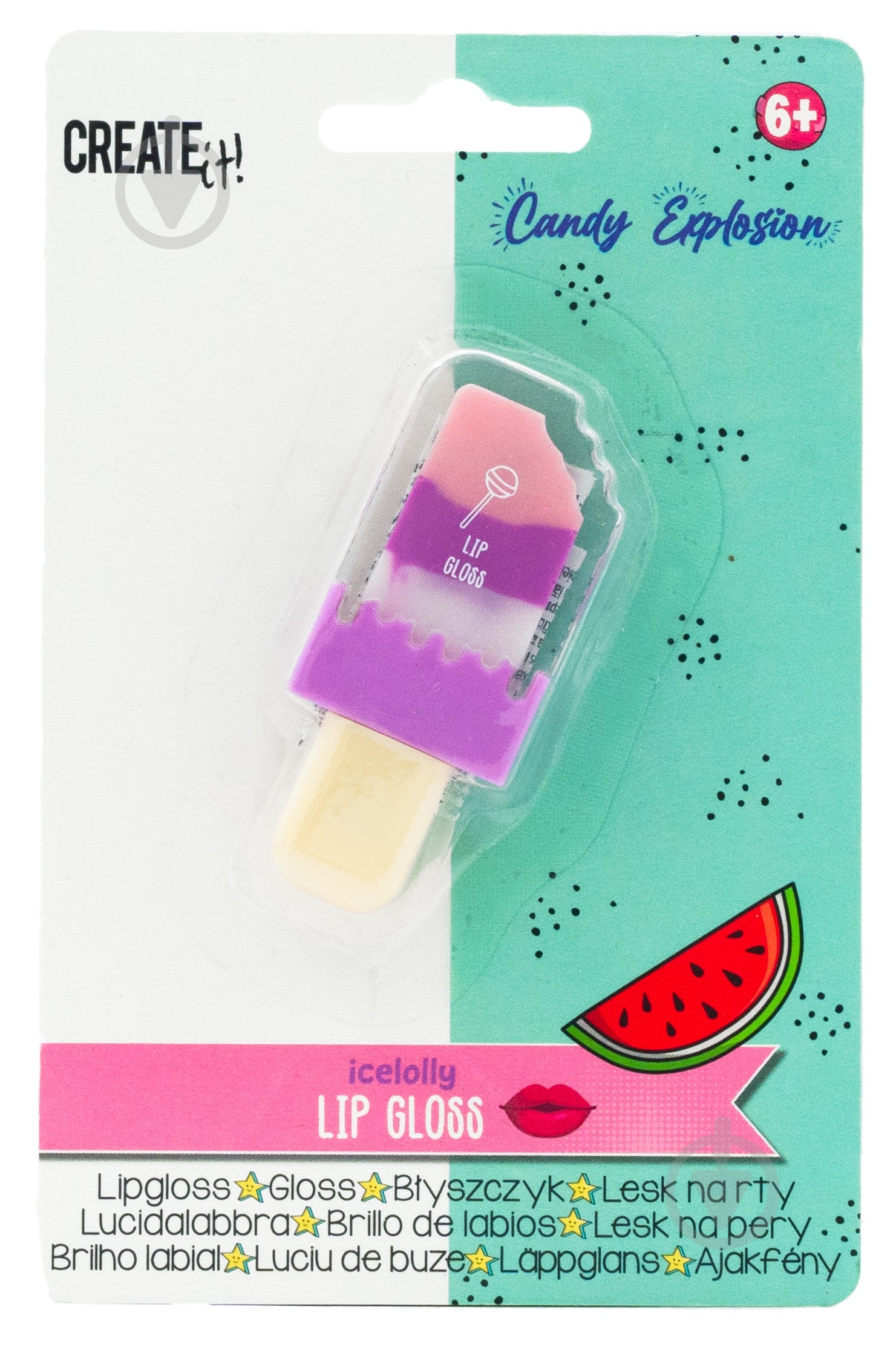 Блиск для губ CREATE IT! ICECREAM CANDY в асортименті,84841 - фото 2 Блиск для губ CREATE IT! ICECREAM CANDY в асортименті,84841 - фото 2