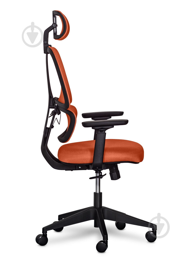 Крісло Mealux Leo Air Orange (Y-543 KBY) помаранчевий - фото 8