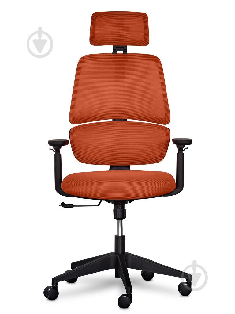 Крісло Mealux Leo Air Orange (Y-543 KBY) помаранчевий - фото 5