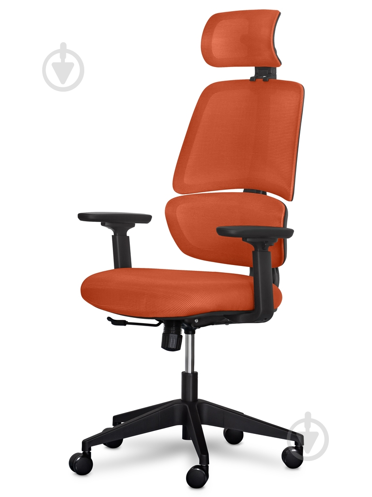 Крісло Mealux Leo Air Orange (Y-543 KBY) помаранчевий - фото 6