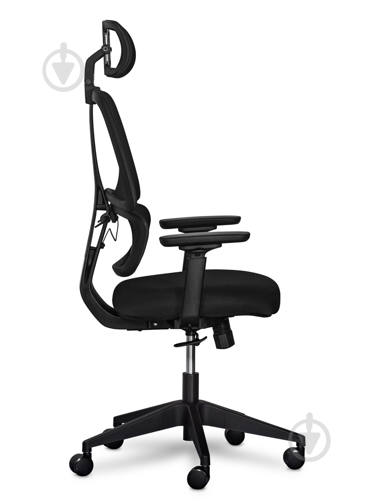 Кресло Mealux Leo Air Black (Y-543 KB) черный - фото 8 Кресло Mealux Leo Air Black (Y-543 KB) черный - фото 8