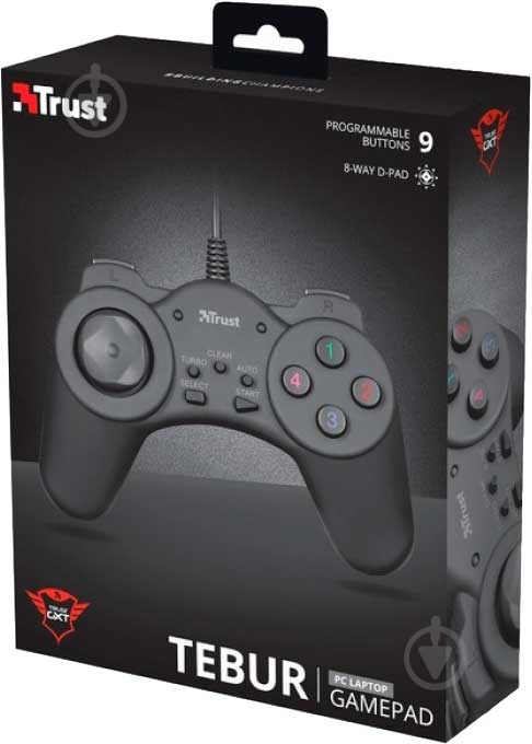 Геймпад Trust GXT 510 (21834) - фото 4 Геймпад Trust GXT 510 (21834) - фото 4