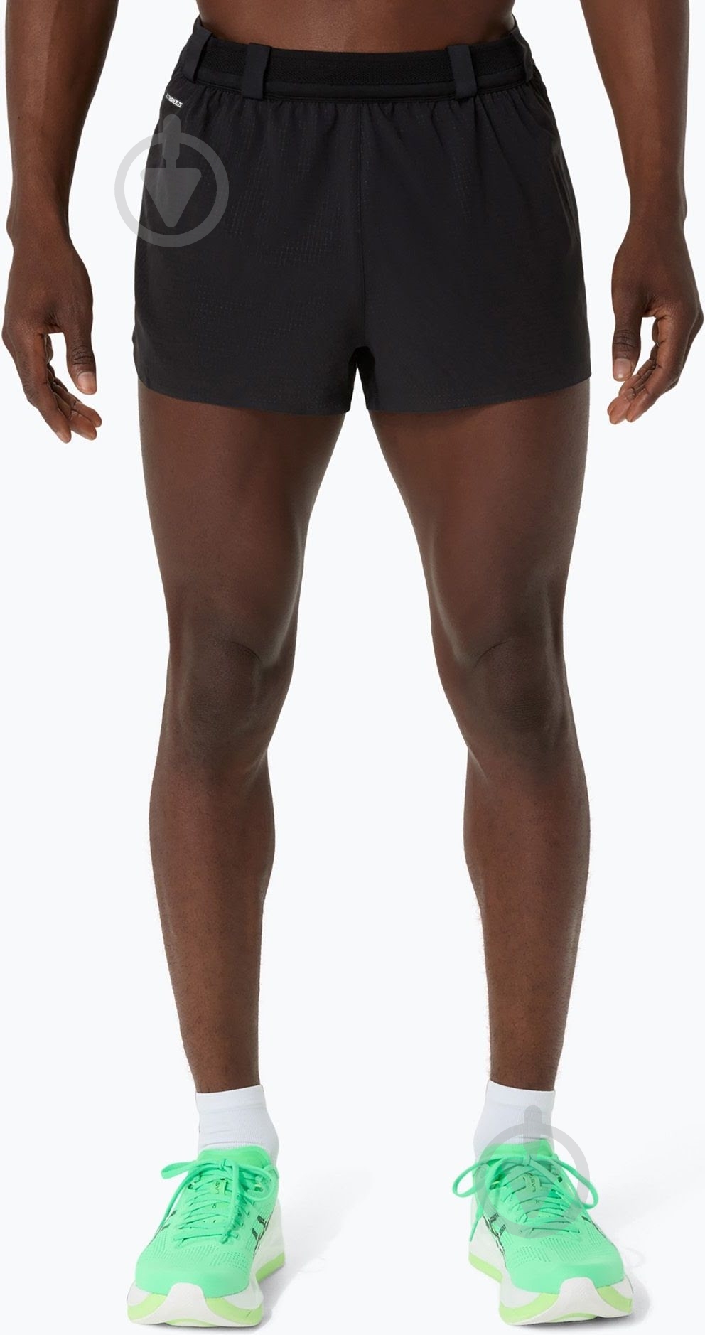 Шорты Asics METARUN SPLIT SHORT 2011D447-001 р. S черный - фото 1