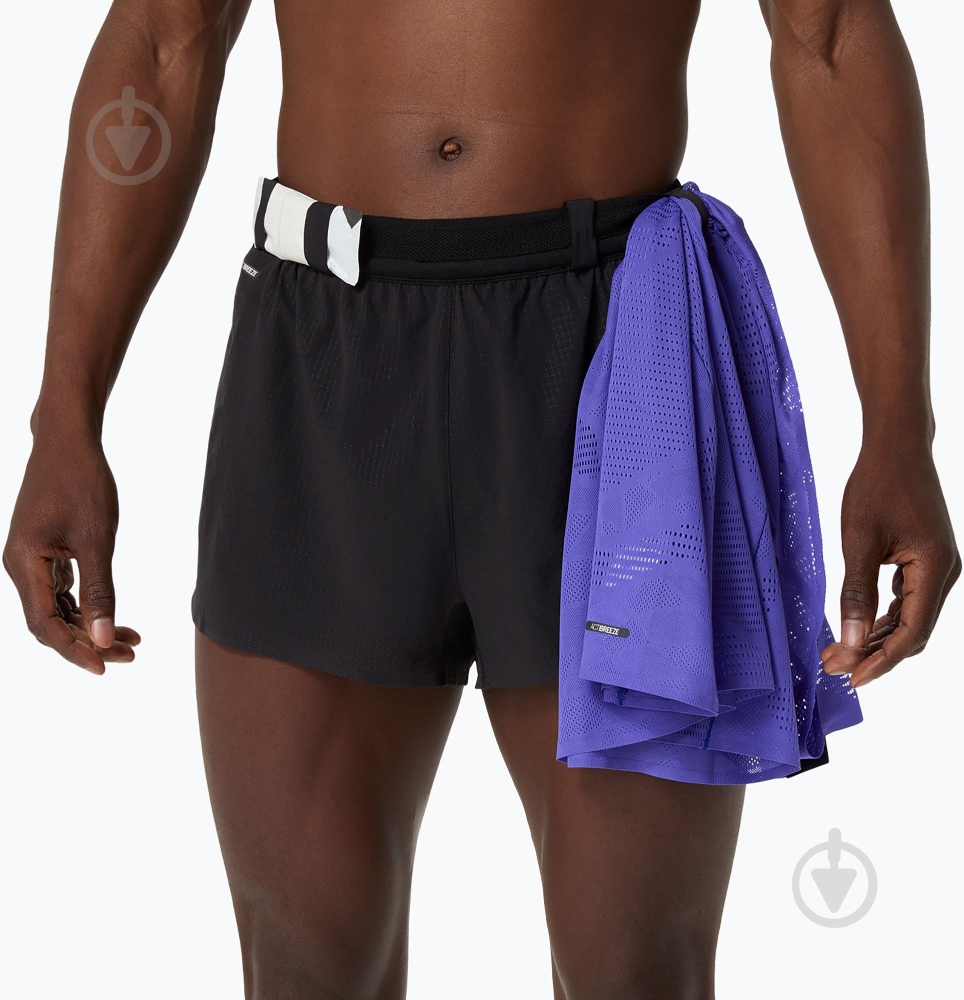 Шорты Asics METARUN SPLIT SHORT 2011D447-001 р. S черный - фото 7