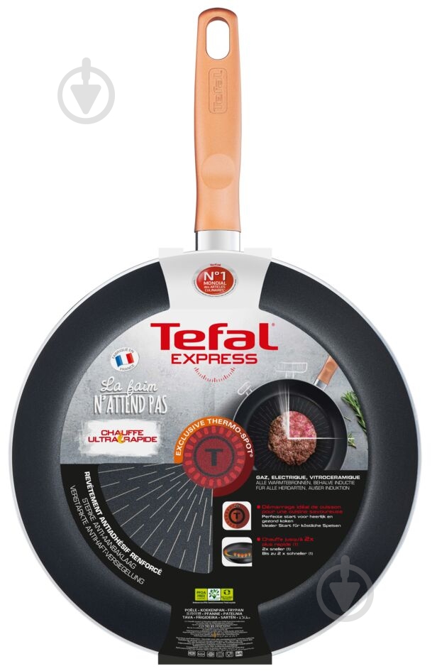 Сковорода Tefal 28 см Express B2580602 - фото 3