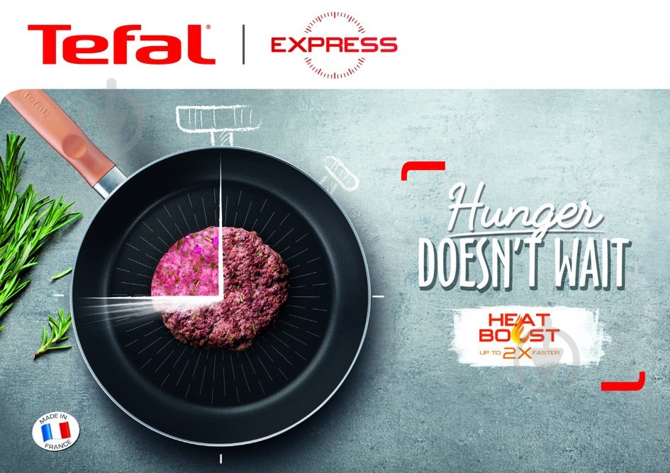Сковорода Tefal 28 см Express B2580602 - фото 7